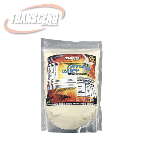 Transcend Supplements Natural Whey 1kg Whey Protein Concentrate